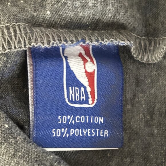 NBA Boys Matching Grey T-Shirt And Black Shorts Set Size 10-12 NWT - Picture 3 of 5